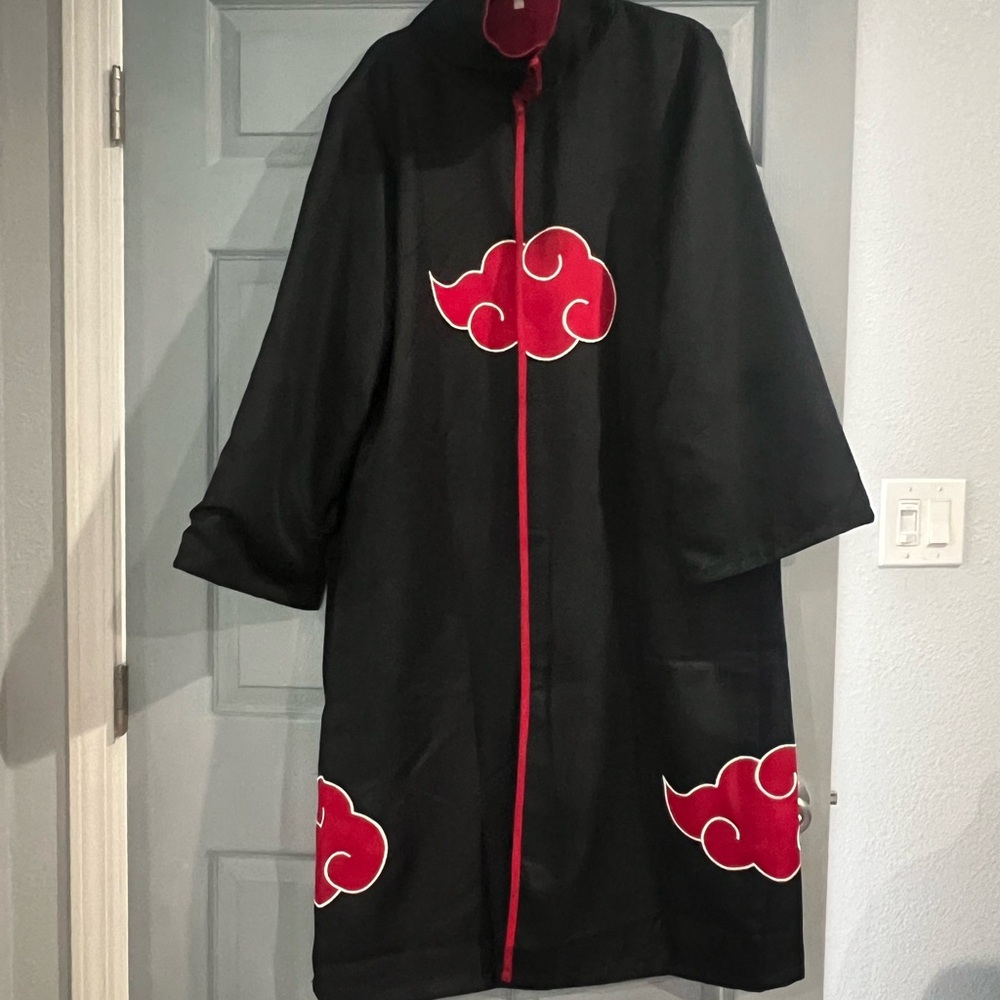 Authentic quality Naruto robe cosplay Akatsuki member manga anime  (licensed)